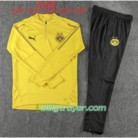 Borussia Dortmund Barn Trenings Collegegenser Set Gul 2018/19